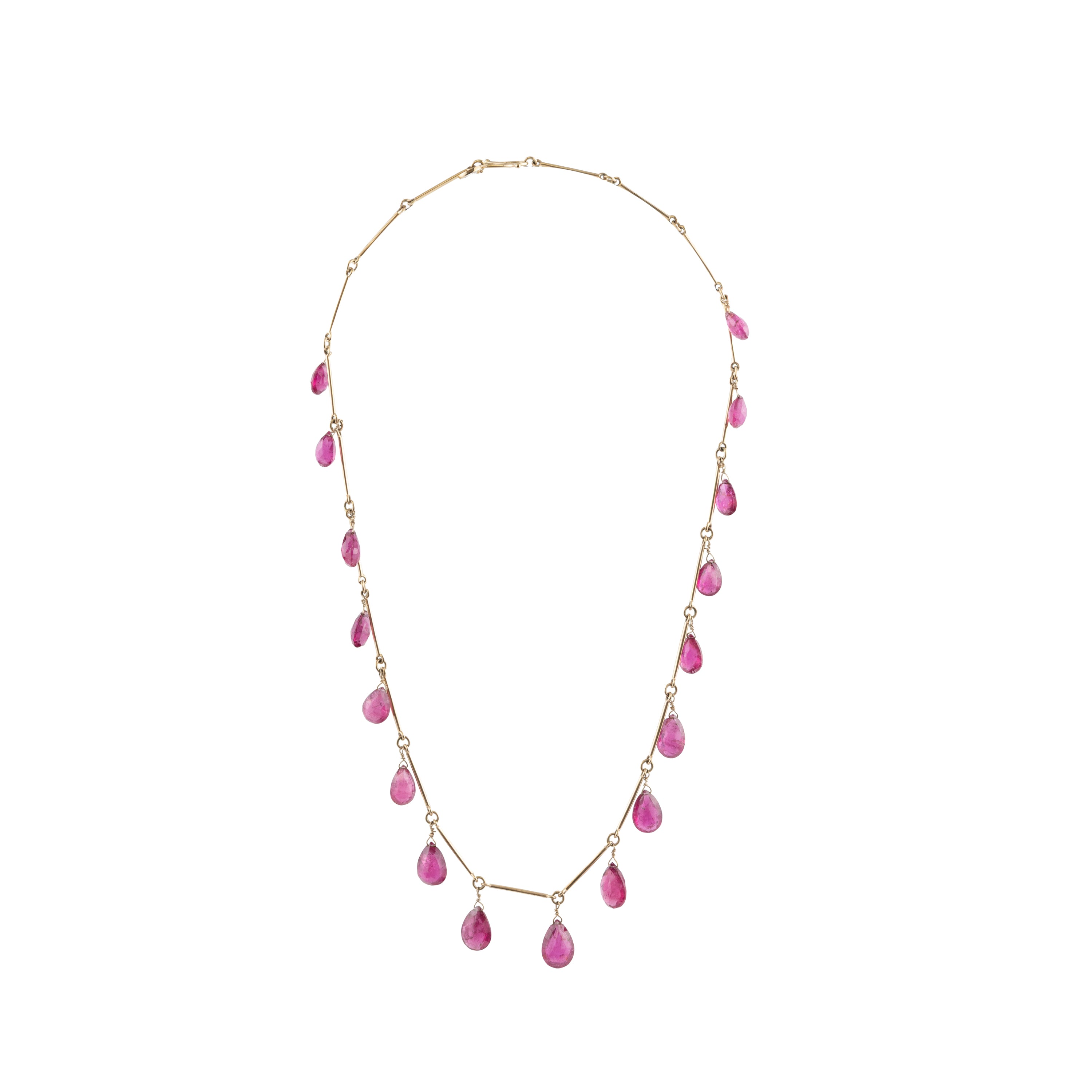 James Demi Pink Tourmaline Necklace