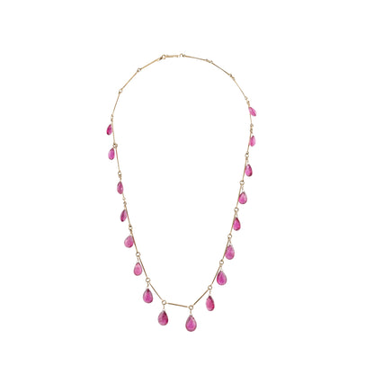 James Demi Pink Tourmaline Necklace