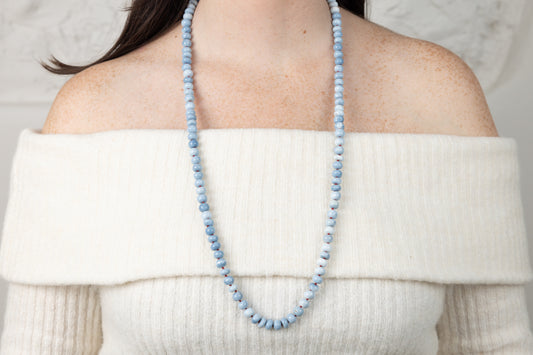 Joni Blue Opal Necklace
