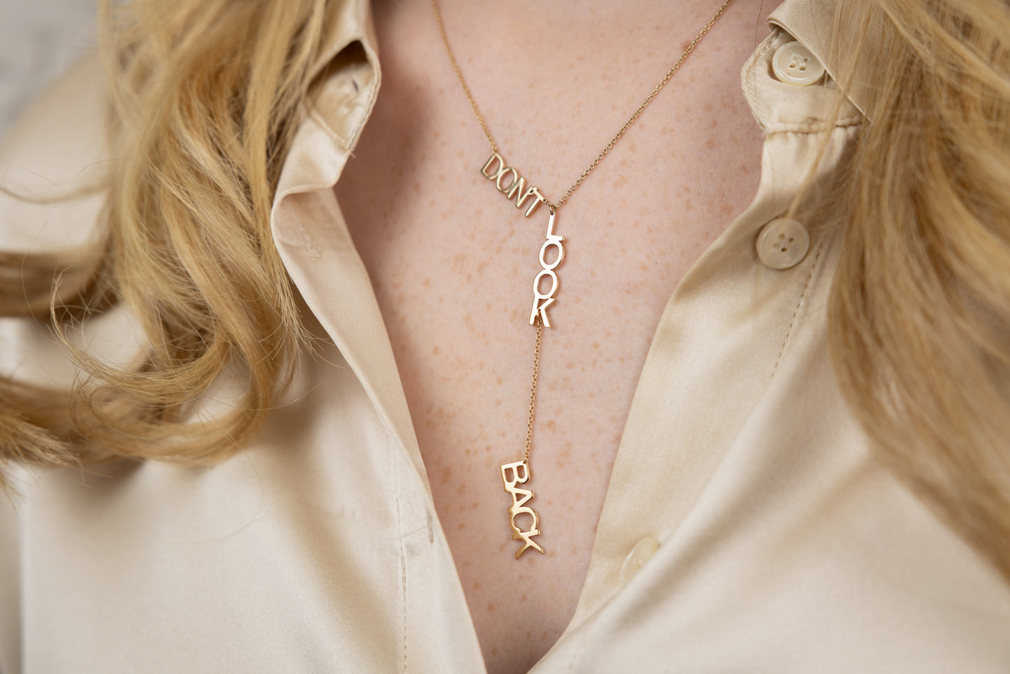 Margot Motto Necklace