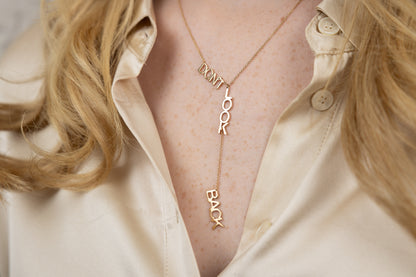 Margot Motto Necklace