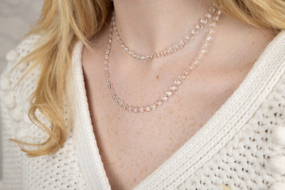 Celeste Crystal Necklace – 32 Inch