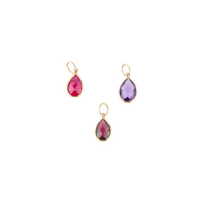 Bezel Gem Charms