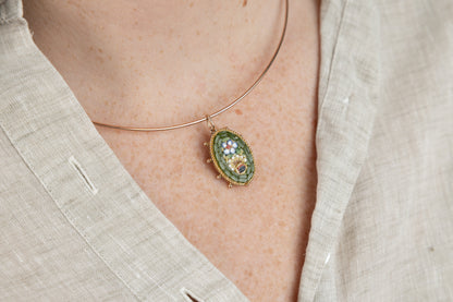 Micro Mosaic Pendant